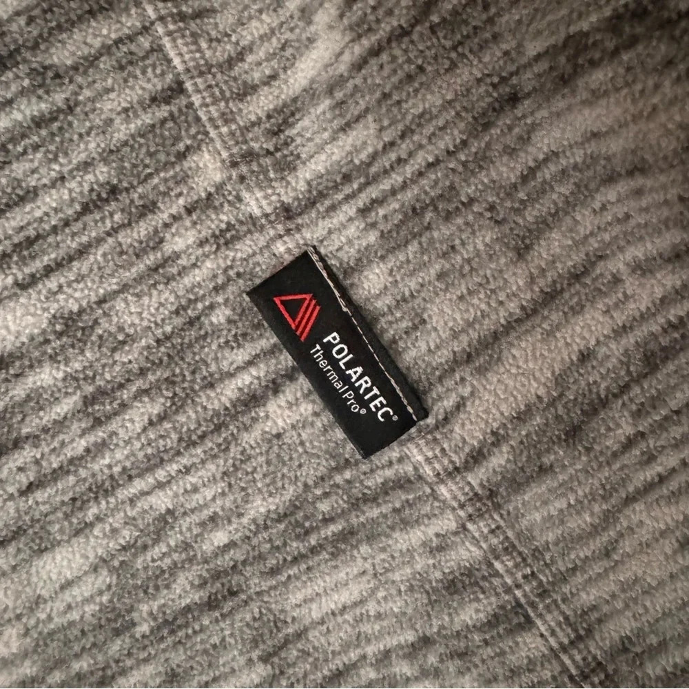 THE NORTH FACE Heather Polartec Fleece Full Zip Long Sleeve Jacket Size XS Fall - Picture 9 of 11
